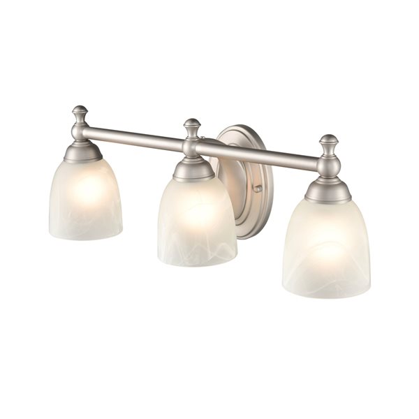 Millennium Lighting Nickel 3-light Contemporary Vanity Light 4303-SN | RONA