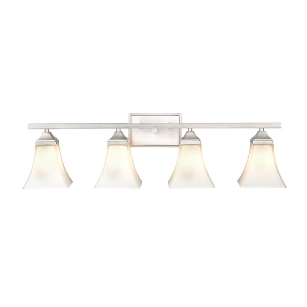 Millennium Lighting 4-light Traditional Vanity Light in Nickel