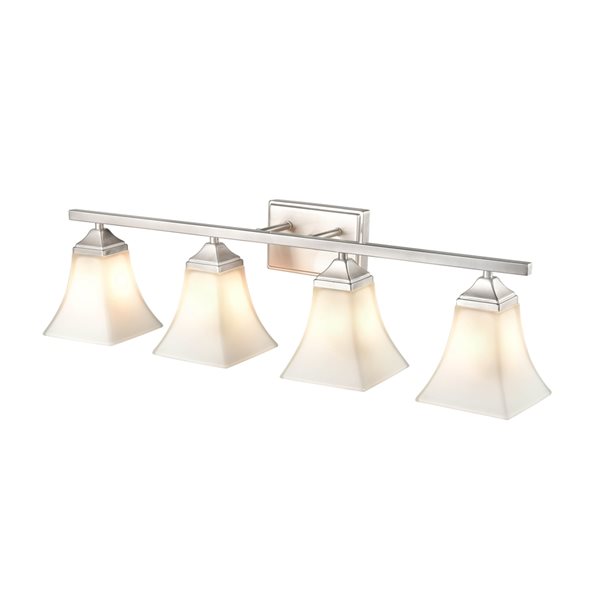 Millennium Lighting 4-light Traditional Vanity Light in Nickel