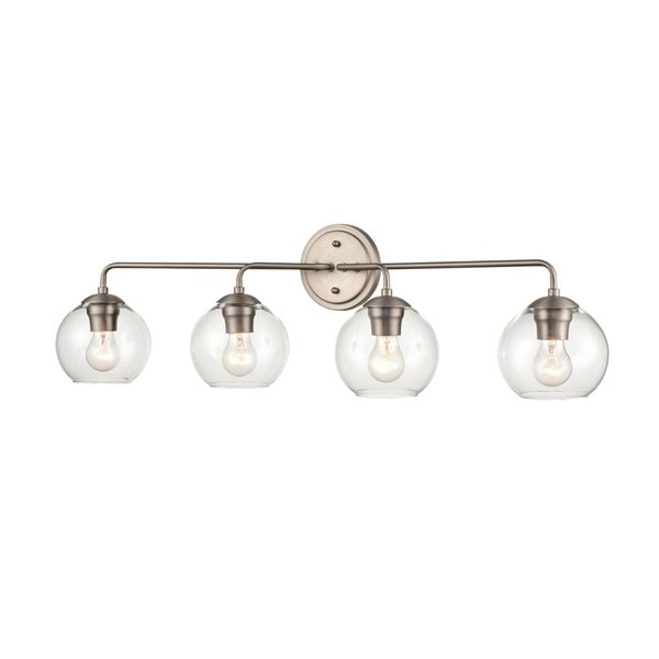 Millennium Lighting Traditional 4-light Nickel Vanity Light