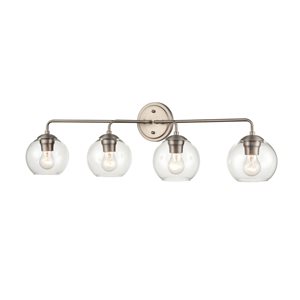 Millennium Lighting Traditional 4-light Nickel Vanity Light