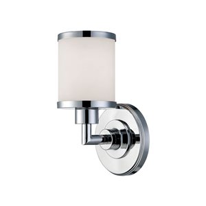 Millennium Lighting 5.5-in 1-light Traditional Wall Sconce - Chrome