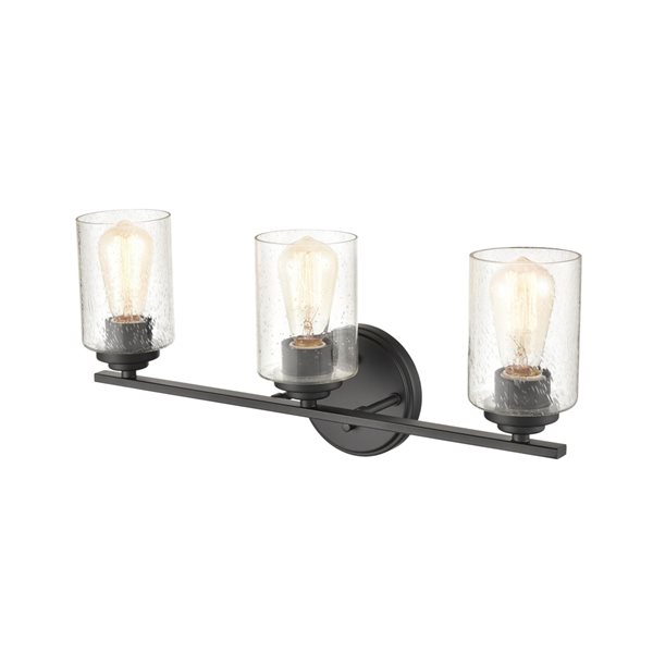 Millennium Lighting 3-light Traditional Vanity Light - Black