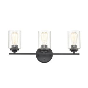 Millennium Lighting 3-light Traditional Vanity Light - Black