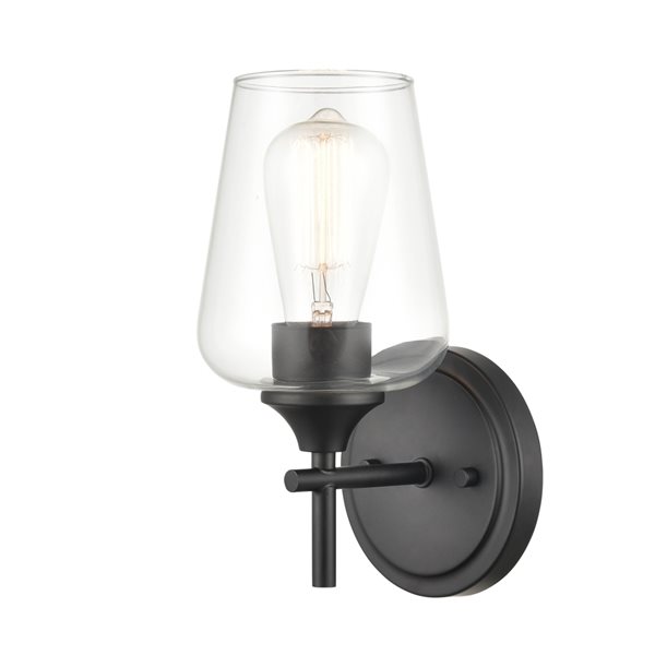 Millennium Lighting Ashford 5-in 1-light Matte Black Traditional Wall Sconce