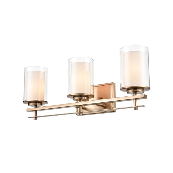 Millennium Lighting 3-light Gold Traditional Vanity Light