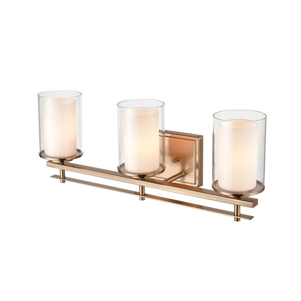 Millennium Lighting 3-light Gold Traditional Vanity Light