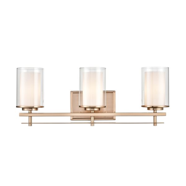 Millennium Lighting 3-light Gold Traditional Vanity Light