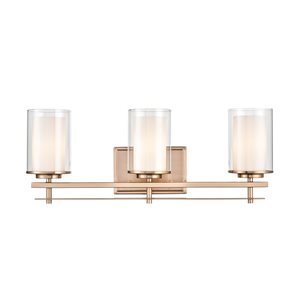 Millennium Lighting 3-light Gold Traditional Vanity Light