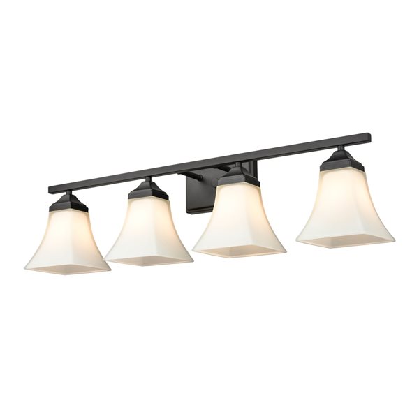 Millennium Lighting 4-light Black Traditional Vanity Light