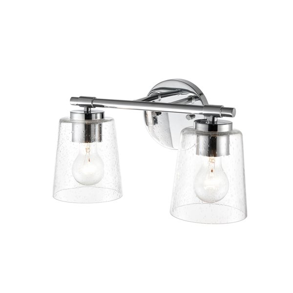 Millennium Lighting Chrome Traditional Vanity Light (2-light)