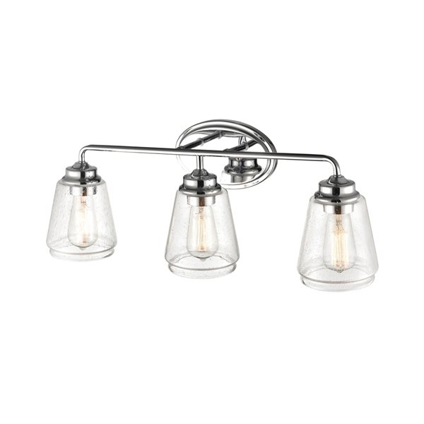 Millennium Lighting 3-light Nickel Traditional Vanity Light