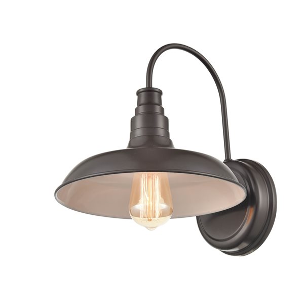 Millennium Lighting 13-in Bronze Hardwired Medium Base (e-26) Outdoor Wall Light