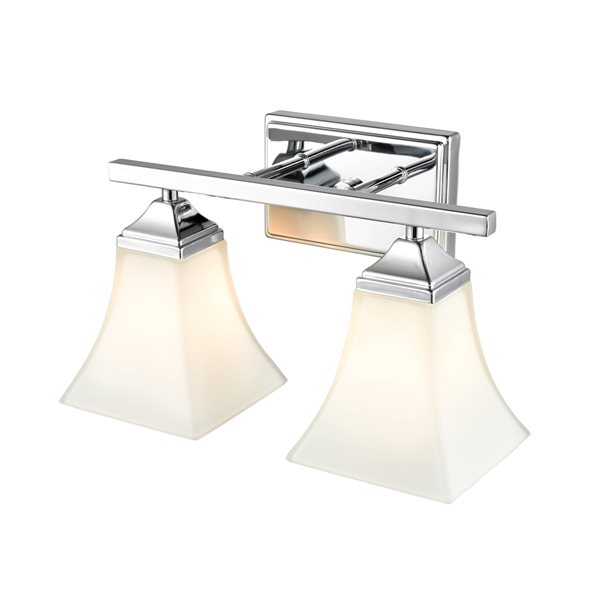 Millennium Lighting Chrome 2-light Contemporary Vanity Light