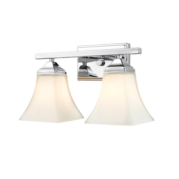 Millennium Lighting Chrome 2-light Contemporary Vanity Light