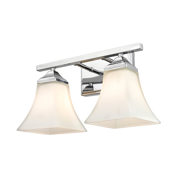 Millennium Lighting Chrome 2-light Contemporary Vanity Light