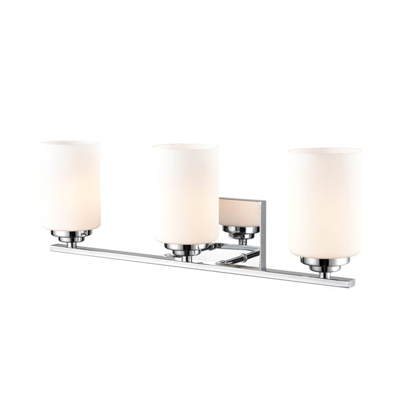 Millennium Lighting 3-light Chrome Traditional Vanity Light