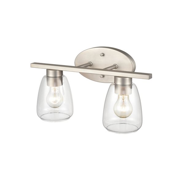 Millennium Lighting 2-light Satin Nickel Traditional Vanity Light