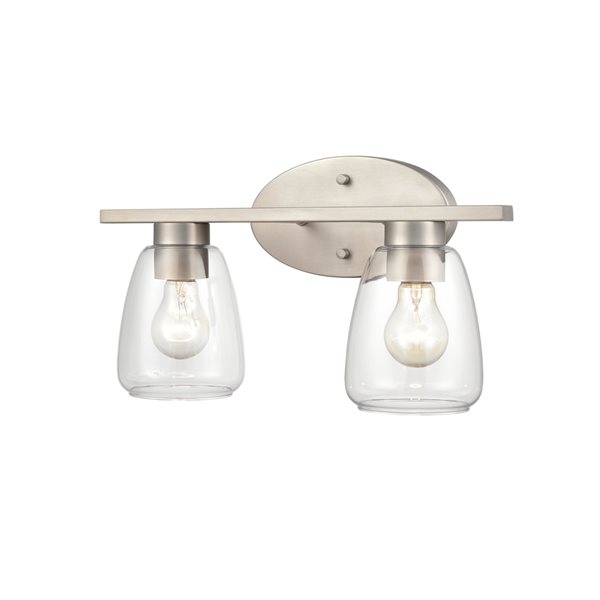 Millennium Lighting 2-light Satin Nickel Traditional Vanity Light