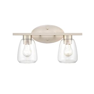 Millennium Lighting 2-light Satin Nickel Traditional Vanity Light