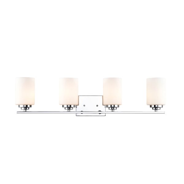 Millennium Lighting 4-light Chrome Traditional Vanity Light