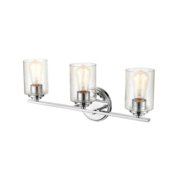 Millennium Lighting 3-light Traditional Vanity Light -  Chrome