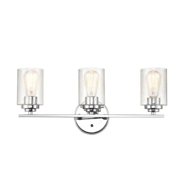 Millennium Lighting 3-light Traditional Vanity Light -  Chrome