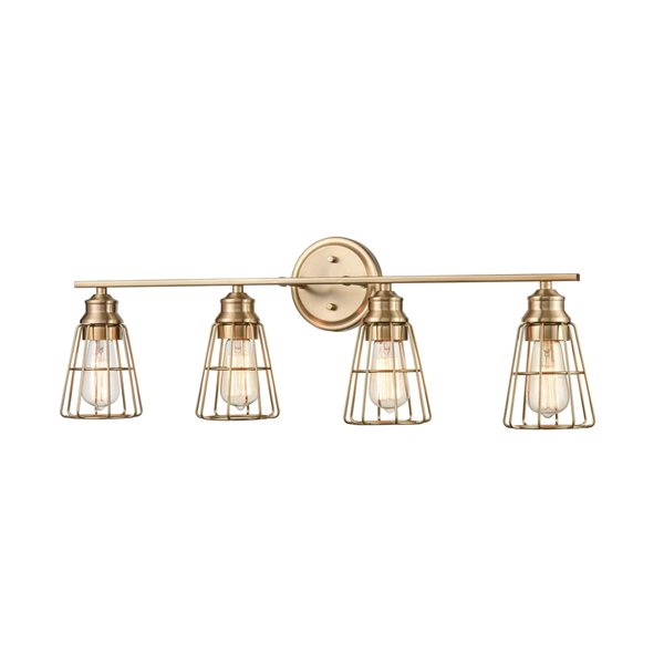 Millennium Lighting 4-light Gold Traditional Vanity Light