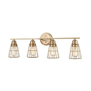 Millennium Lighting 4-light Gold Traditional Vanity Light