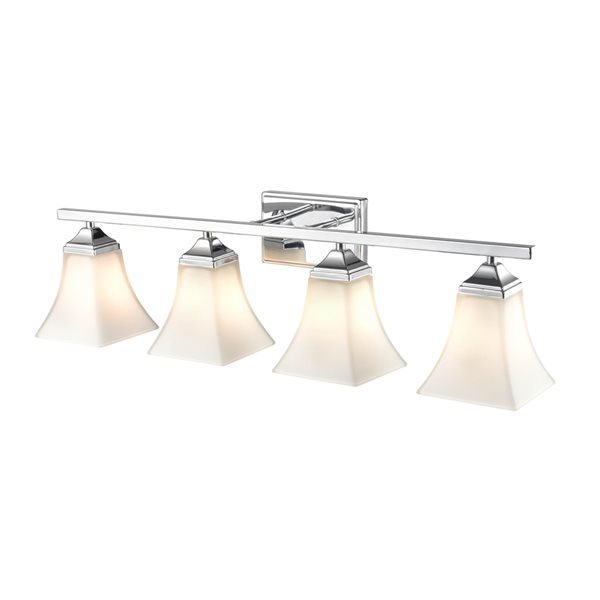 Millennium Lighting 4-light Traditional Vanity Light in Chrome