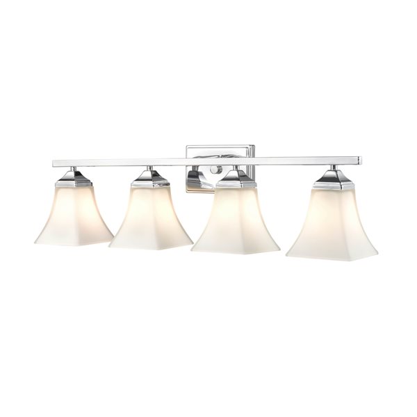 Millennium Lighting 4-light Traditional Vanity Light in Chrome