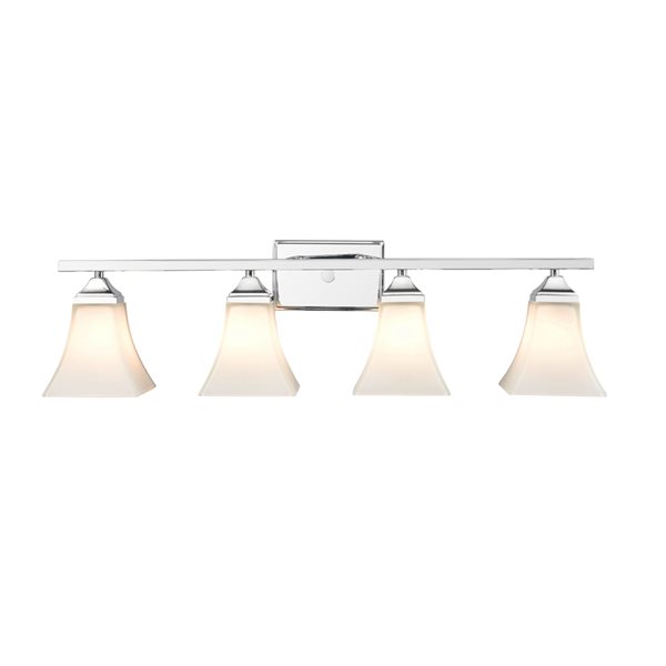 Millennium Lighting 4-light Traditional Vanity Light in Chrome