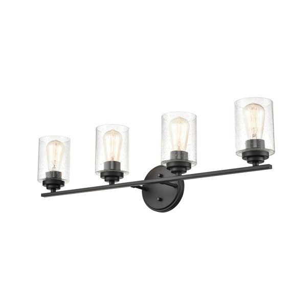 Millennium Lighting 4-light Traditional Vanity Light -  Black