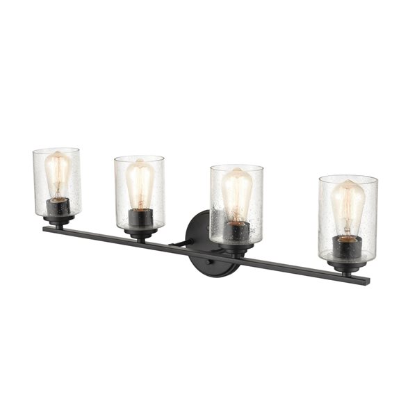 Millennium Lighting 4-light Traditional Vanity Light -  Black