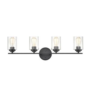 Millennium Lighting 4-light Traditional Vanity Light -  Black