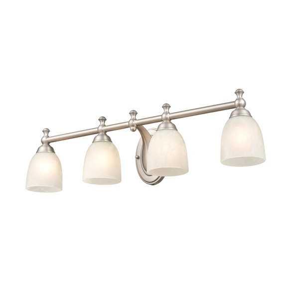 Millennium Lighting 4-light Nickel Contemporary Vanity Light