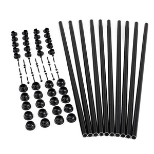 Titan Building Products   Snap'n Lock 31-in Black Aluminum Round Baluster Kit - 10-Pack