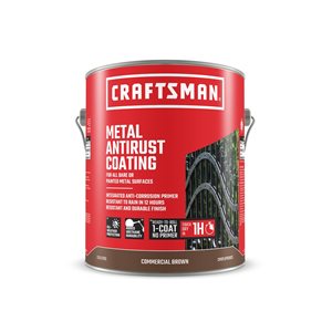 Craftsman 3.78-L Brown Semi-Gloss Metal Antirust Coating