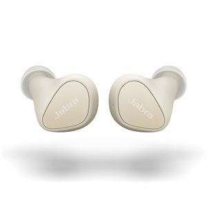 Écouteurs-boutons sans fil Elite 3 par Jabra à suppression du bruit, beige