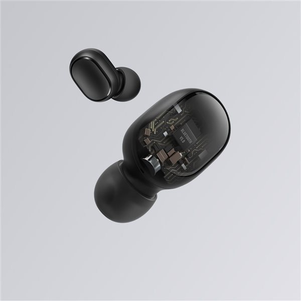 Écouteurs-boutons sans fil Mi par Xiaomi à suppression du bruit, noir