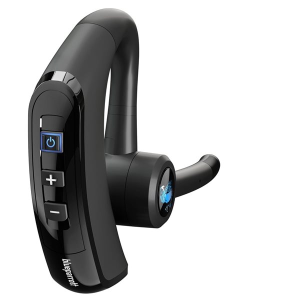 Oreillette Bluetooth par BlueParrot à suppression du bruit, noir