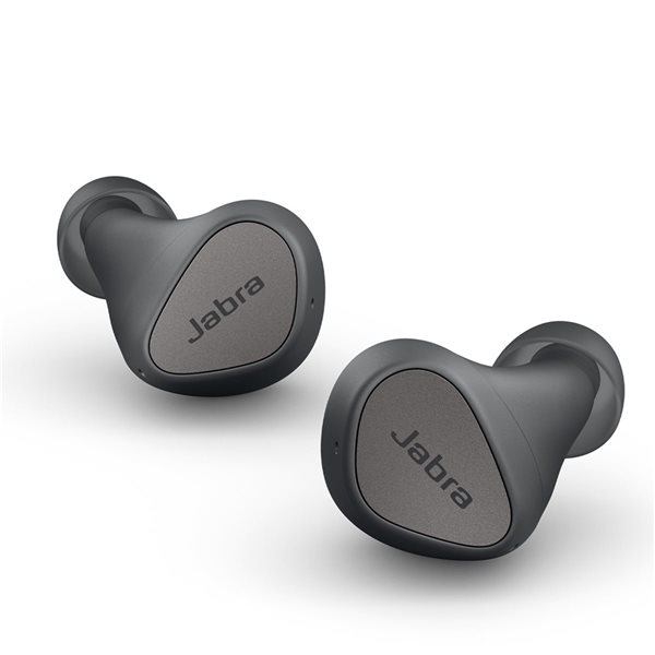 Écouteurs-boutons sans fil Elite 3 par Jabra à suppression du bruit, gris