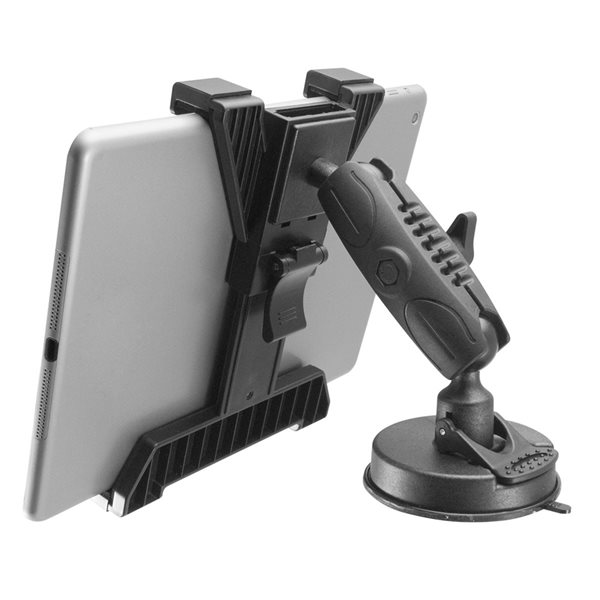 iBOLT BizMount Black Adjustable Car Holder for 7-in to 10-in Tablets