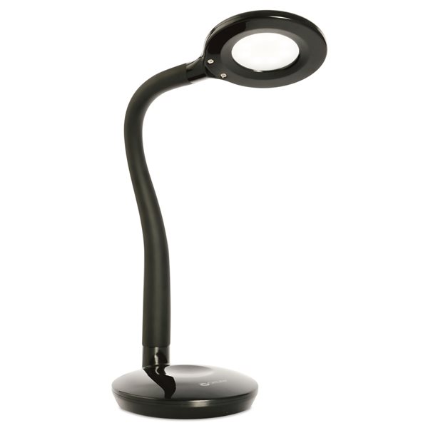 Lampe de bureau Ã DEL, noir 