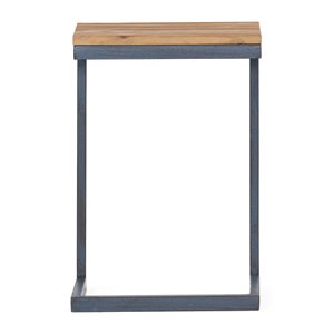 Best Selling Home Decor Bayrain Brown Wood Rectangular End Table
