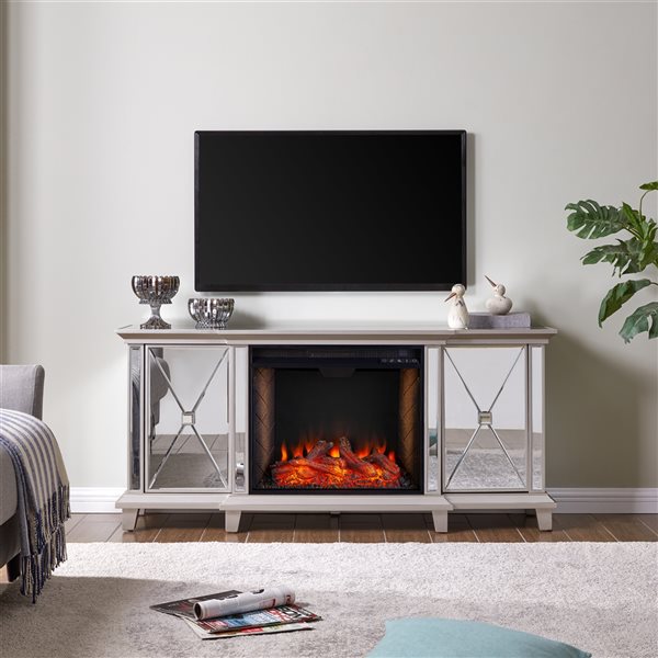 Southern enterprises online fireplace tv stand