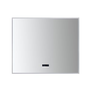 Ancerre Designs Immersion 48-in LED Lighted Fog Free Rectangular Frameless Bathroom Mirror