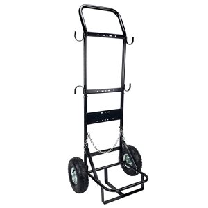 Onsen 80 lbs 2-Wheel Black Steel Hand Cart for the Onsen 5 L Portable Tankless Water Heater