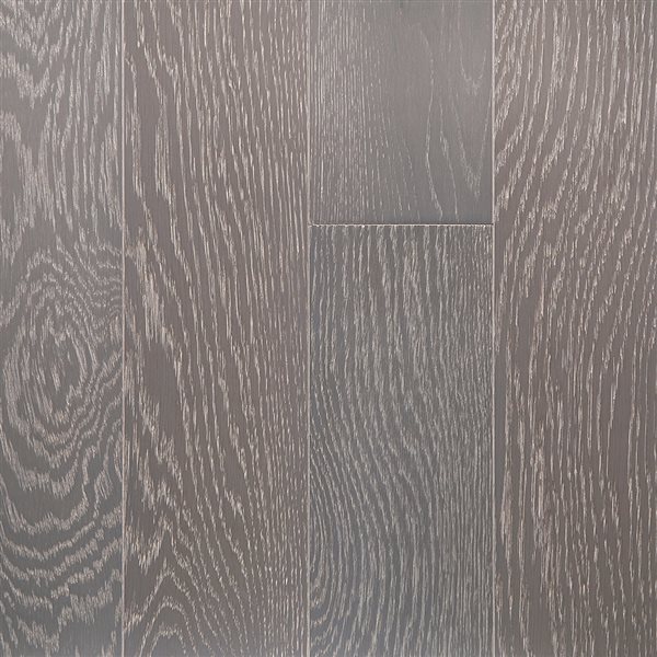 Échantillon de plancher de bois d'ingénierie vieilli Glacier Fog  en chêne par Hydri-Wood