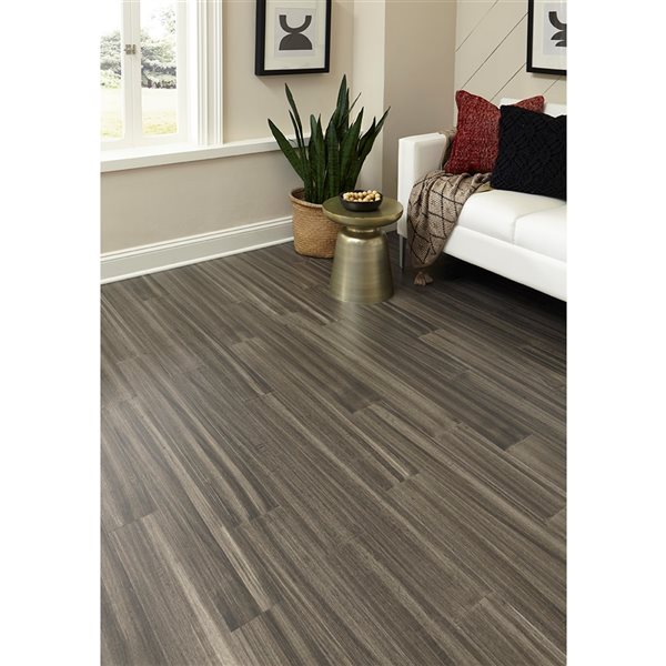 Hydri-Wood 5-1/8-in x 1/4-in Prefinished Bamboo Washington Distressed Engineered Hardwood Flooring (11.59-sq. Ft.)